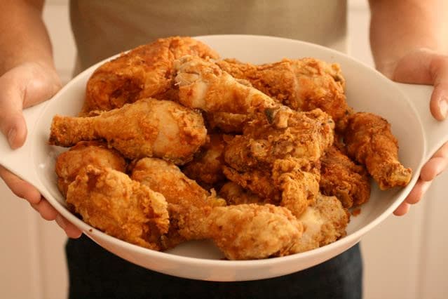 A Bowl of Fried Chicken. A Food That Causes Cellulite