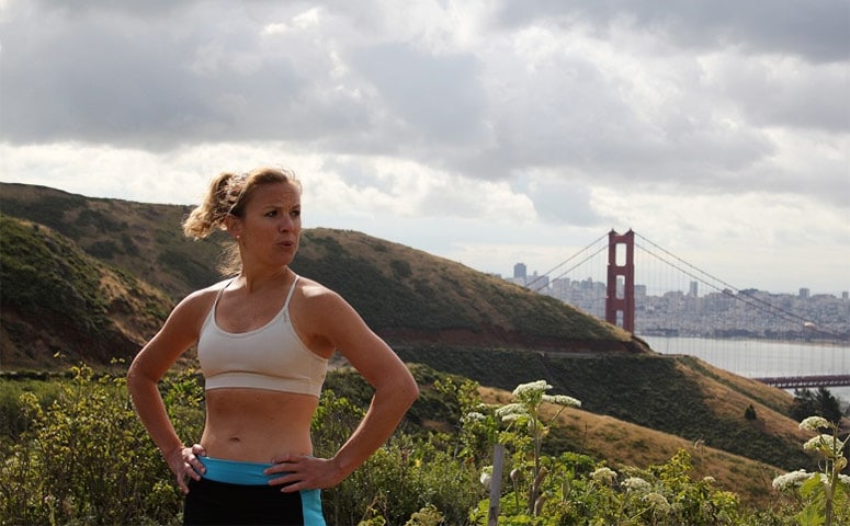 A Woman Tired After Working Out